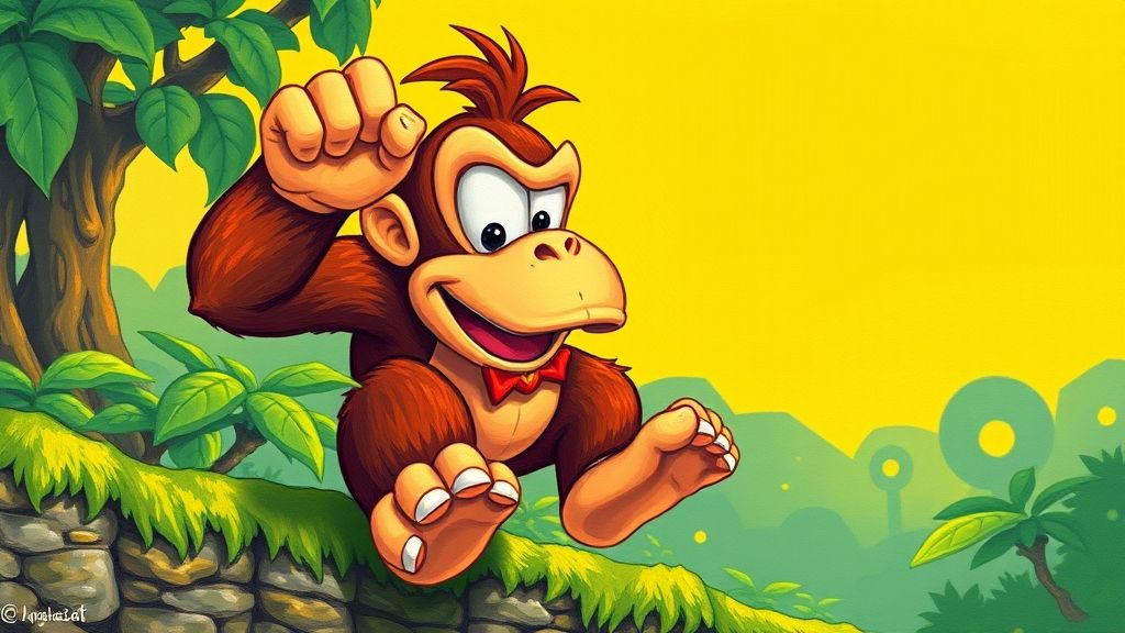 【手残党慎入】玩家DIY《大金刚》黄色卡带翻车实录