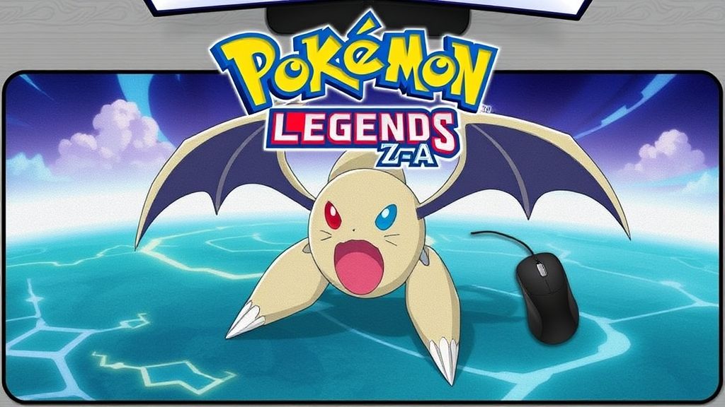 《宝可梦传说Z-A》10月16日发售！百思买限定桌垫赠品引发鼠标操控猜想
