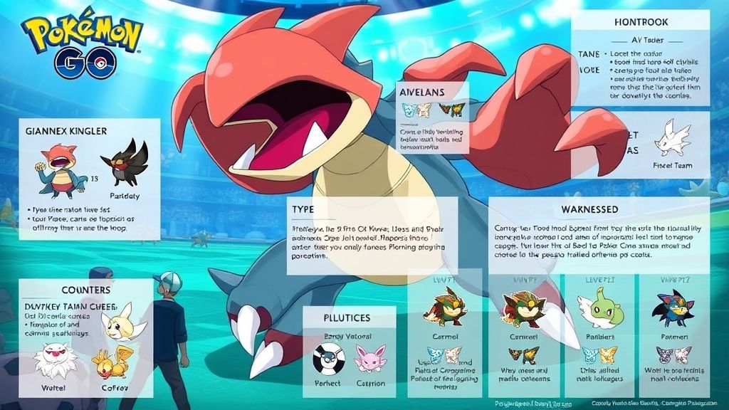 宝可梦GO极巨化巨钳蟹完全攻略