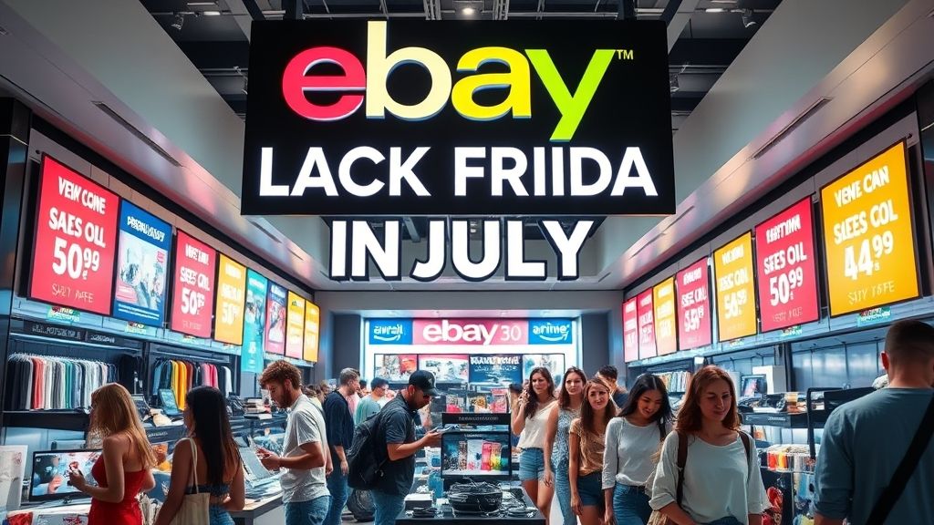 eBay七月黑五狂欢：20%折扣码横扫旗舰数码