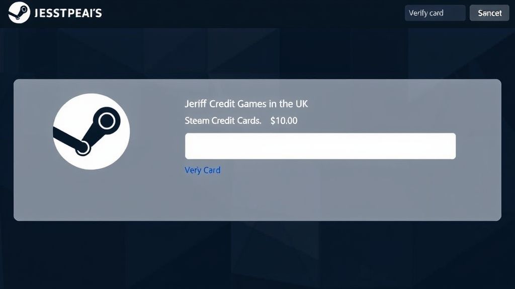 英国数字安全法落地 Steam祭出信用卡认证新规